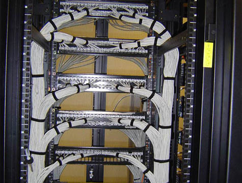 Cabling Plugged Into Ports Cabling Plugged Into Ports